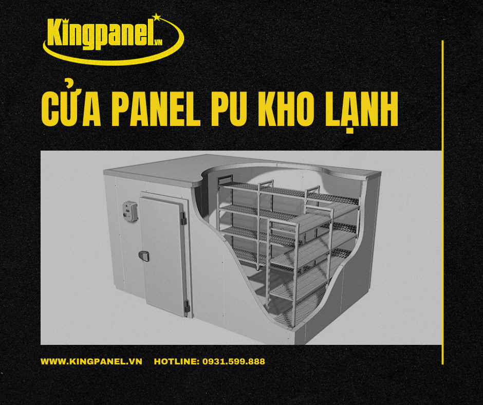 cửa panel pu cách nhiệt kho lạnh