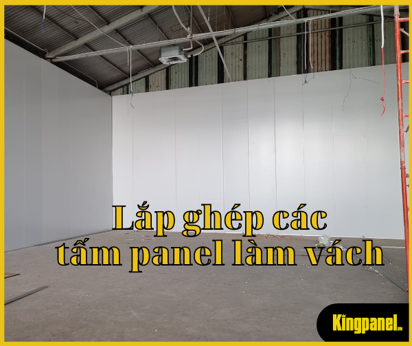 Thi công kho lạnh bằng panel pu