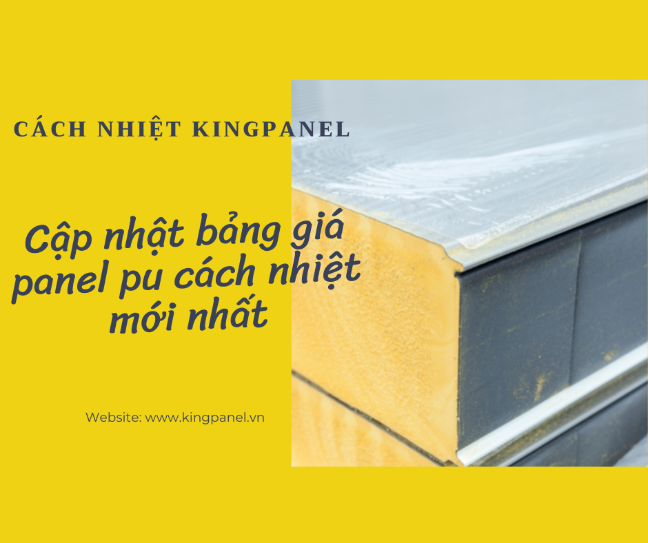 bảng giá panel pu cách nhiệt mới nhất