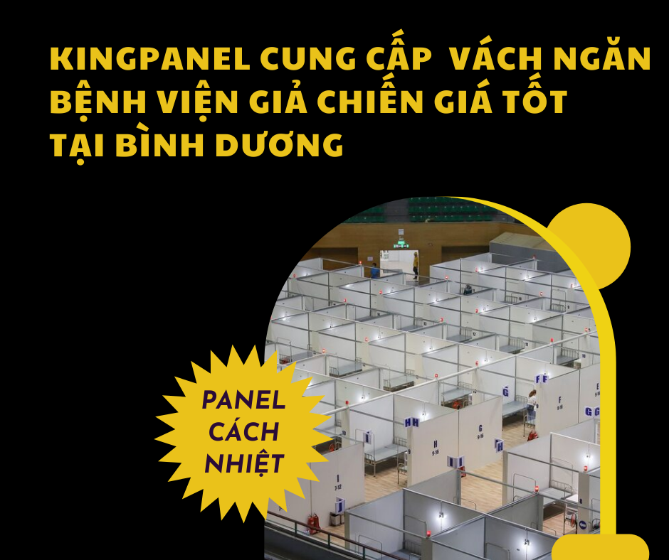 vách ngăn dựng bệnh viện dã chiến