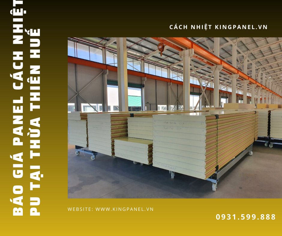 panel cách nhiệt pu mới tại Thừa Thiên Huế