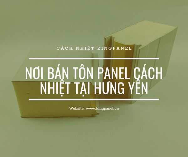 tôn panel cách nhiệt