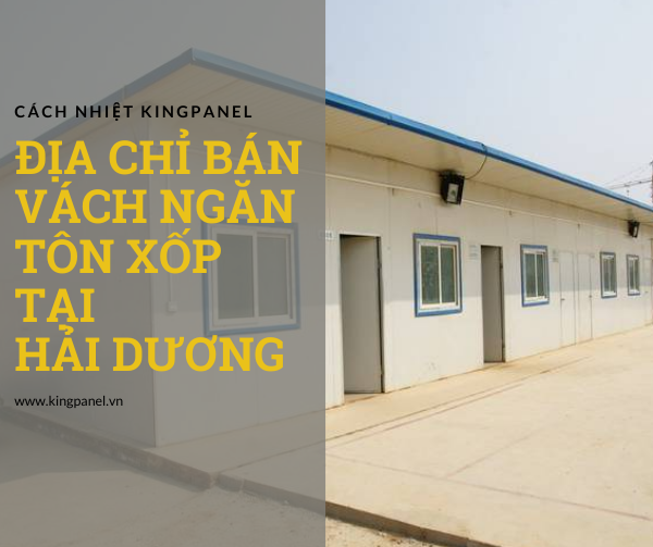 Vách ngăn tôn xốp