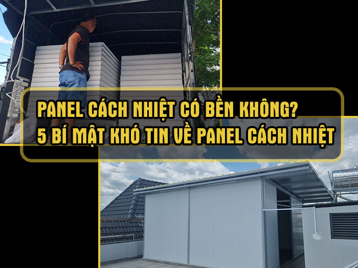 bí mật của tấm panel cách nhiệt