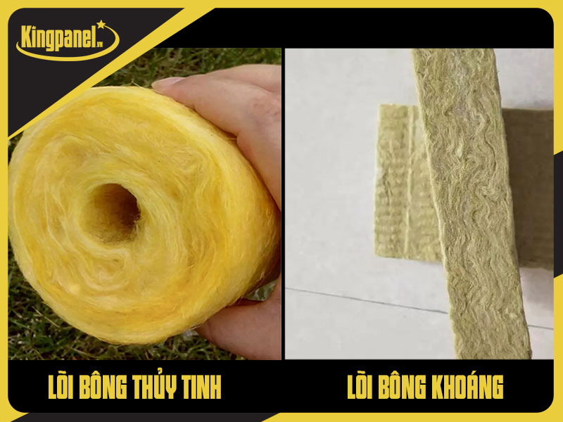 Bông thủy tinh và bông khoáng