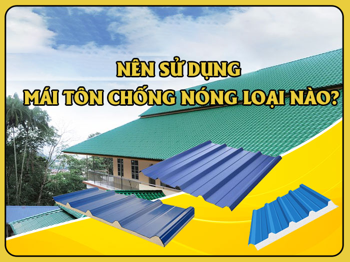 Mái tôn chống nóng