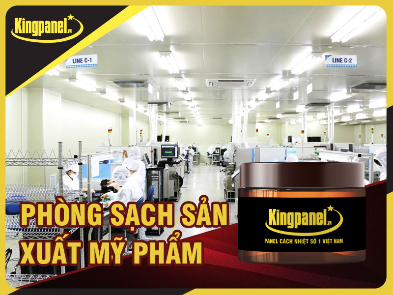 Phòng sạch sản xuất mỹ phẩm