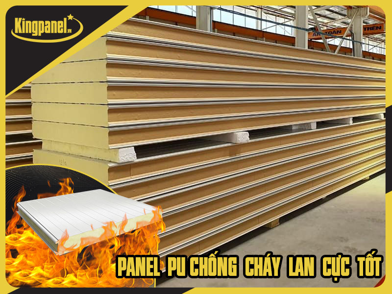 Panel pu chống cháy lan cực tốt