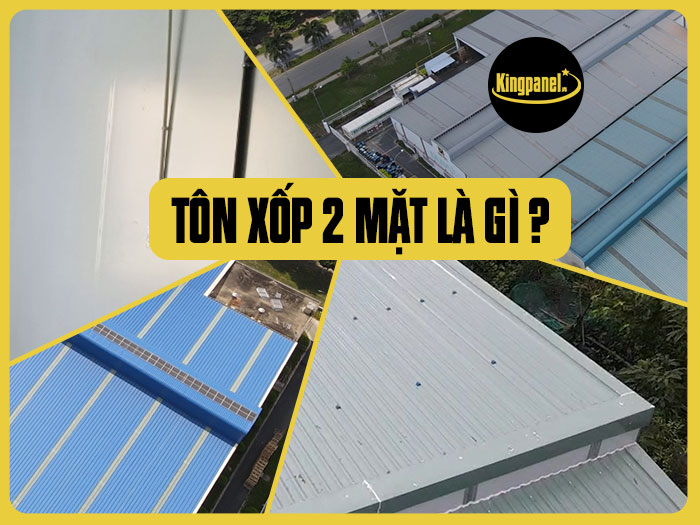 tôn xốp 2 mặt