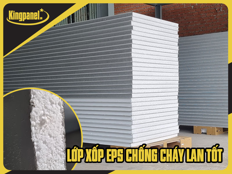 Xốp eps chống cháy lan