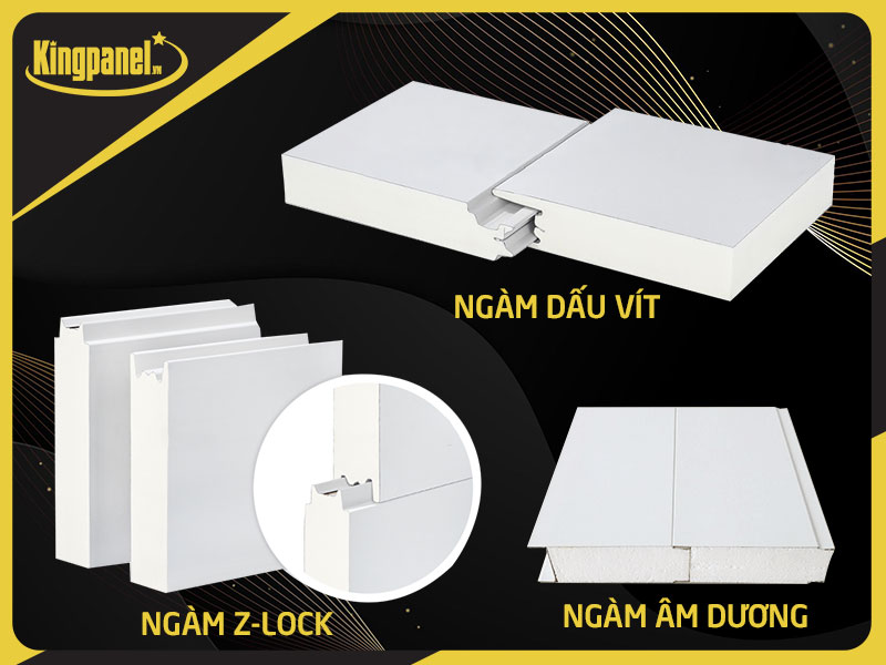 Các loại ngàm liên kết tấm panel