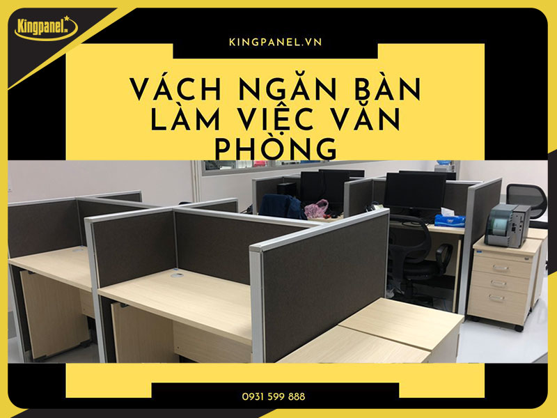 Vách ngăn bàn làm việc văn phòng