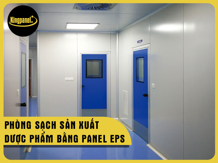 Phòng sản xuất dược phẩm bằng panel eps