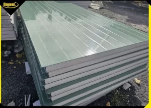 Tấm panel EPS màu xanh ngọc do Kingpanel cung cấp