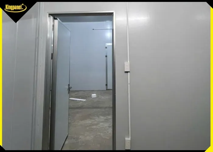 Cửa panel 1 cánh mở quay cách nhiệt