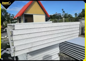 Các tấm panel EPS giá rẻ cách âm chống nóng xếp chồng tại công trình