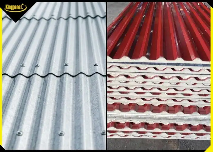 So sánh tôn PU cách nhiệt 3 lớp và tôn thường về khả năng chống nóng