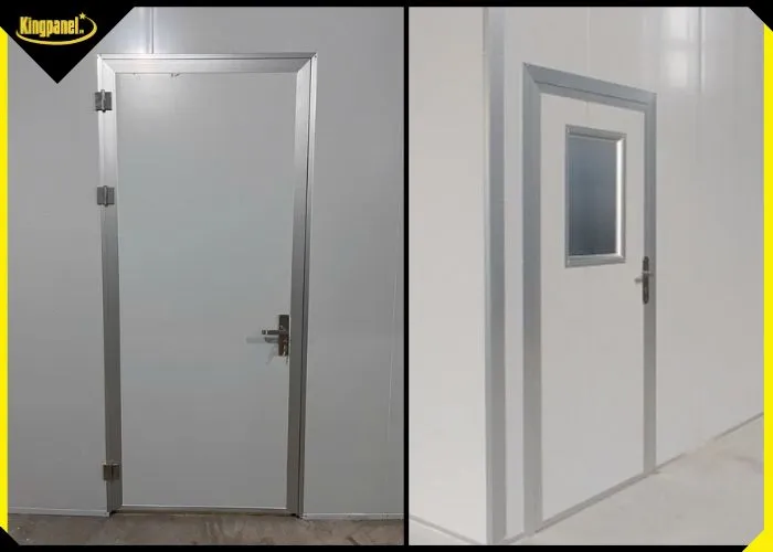 So sánh cửa panel có ô kính và cửa panel không kính cách nhiệt KingPanel