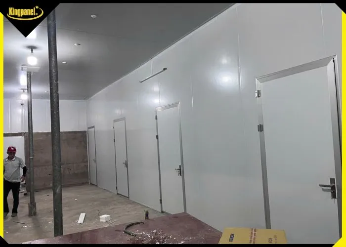 Hình ảnh thực tế dãy cửa panel 1 cánh