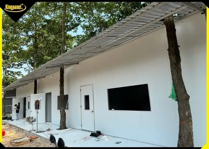 Công trình thi công nhà Panel nhanh gọn và tiết kiệm chi phí