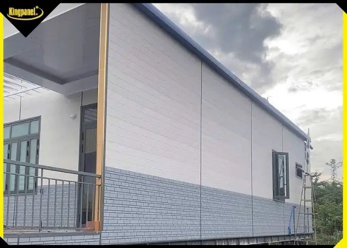 Chí phí nhà Panel còn phụ thuộc vào độ dày lõi và diện tích