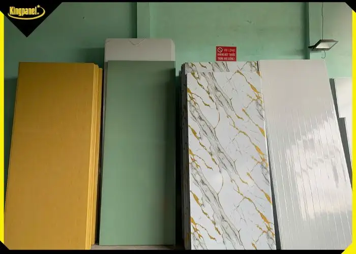 Trần panel có nhiều màu sác đa dạng
