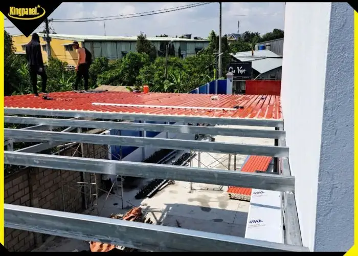 tôn pu lợp mái phù hợp với nhiều công trình