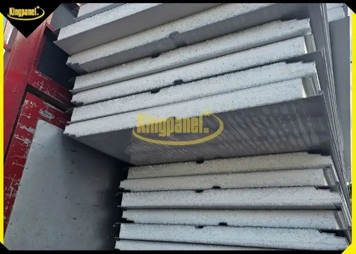 Giao hàng tấm panel vách ngăn ngoài cho công trình