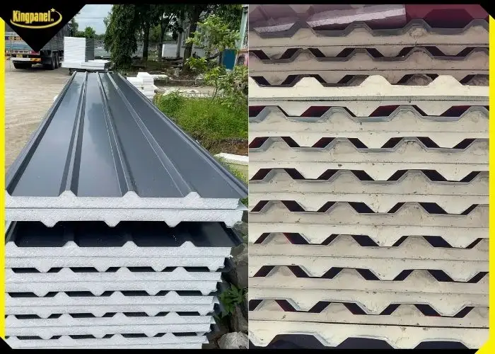 Tôn cách nhiệt , phù hợp với những công trình cần giảm nóng và tăng sự thoải mái bên trong.