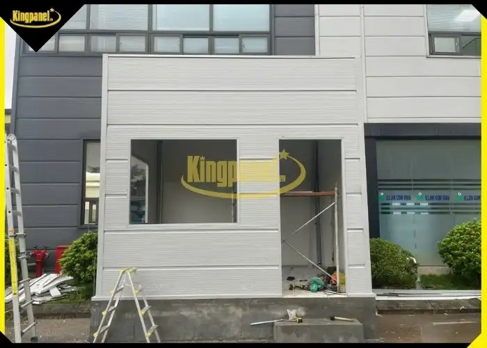 Vách panel lắp phòng bảo vệ ngoài trời