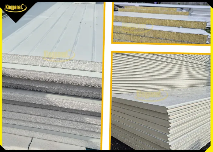 báo giá vách ngăn panel tôn xốp theo từng loại