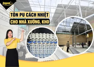 Mái tôn PU cách nhiệt