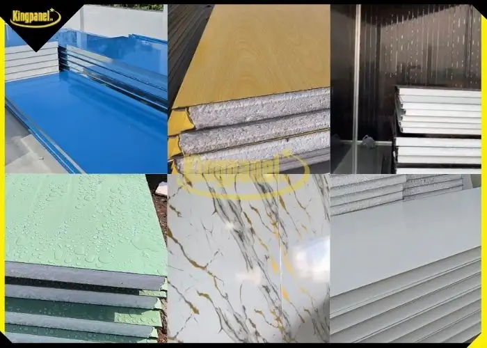 kingpanel đa dạng màu sắc cho từng công trình