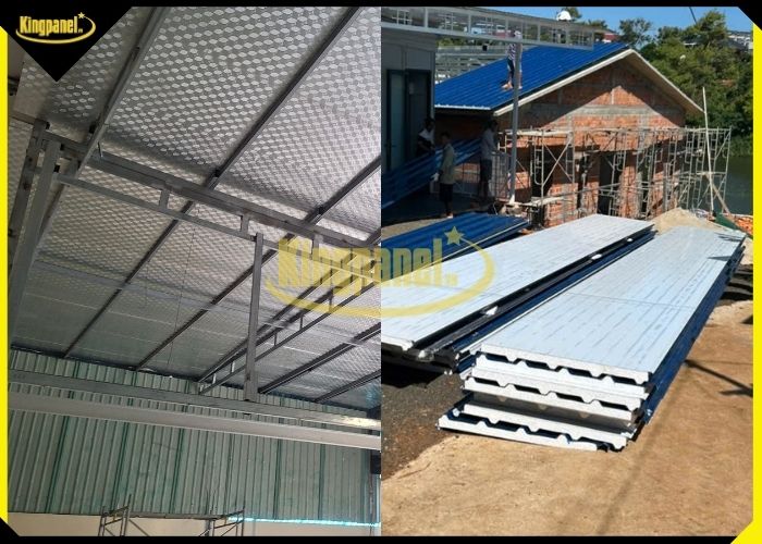 Tôn cách nhiệt phù hợp với nhiều công trình lợp mái chông nóng