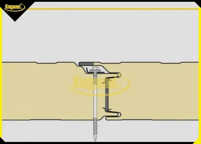 Panel PU ngàm dấu vít che giúp bề mặt gọn gàng hơn