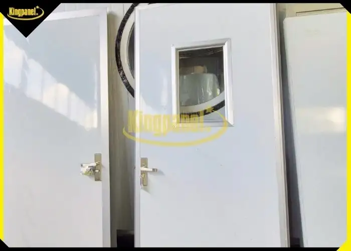 Cửa cách âm panel có tận 3 lớp vừa cách âm vừa cách nhiệt