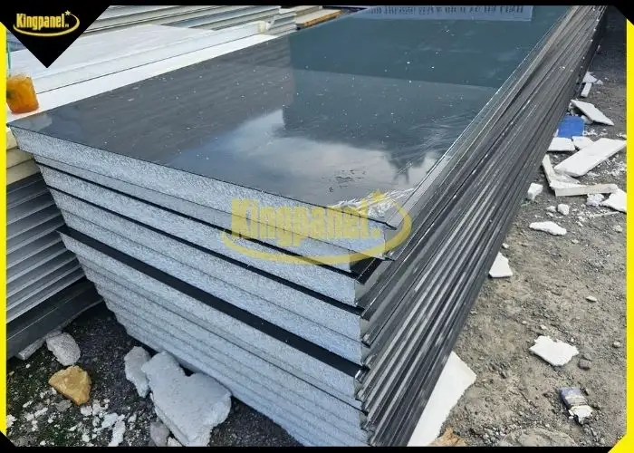 Tấm panel eps màu xám lông chuột