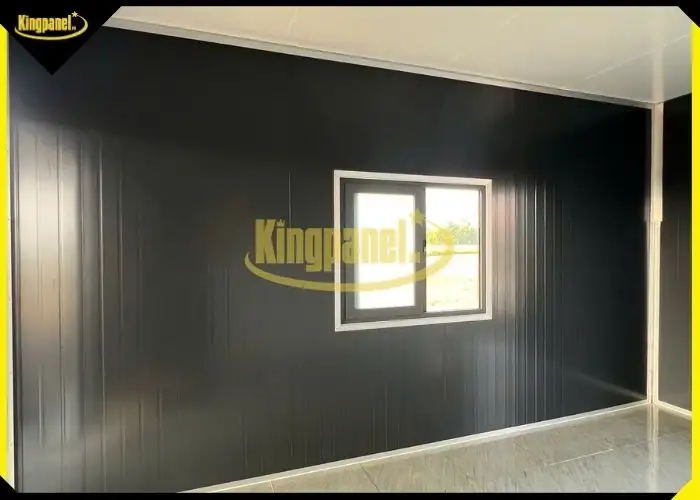 Tấm panel màu xám phù hợp cho mọi công trình cần đẹp sang