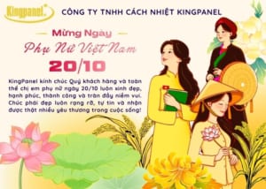 Kingpanel chúc ngày phụ nữ việt nam 20/10