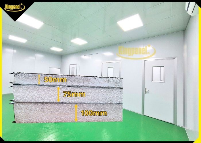 Chọn độ dày vách panel phòng sạch như thế nào không tốn tiền