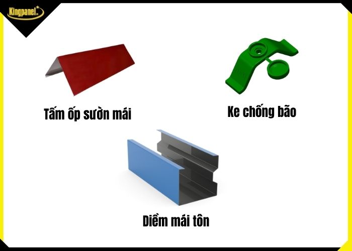 phụ kiện đi kèm tôn pu 